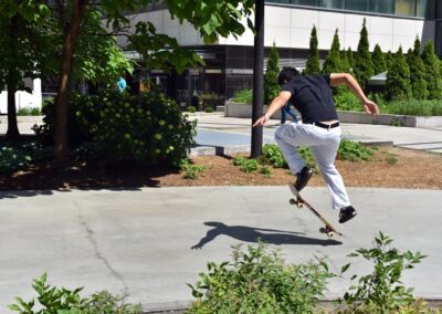 Skateboarding at College Park