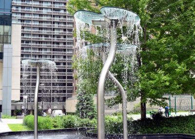 Water Feature at College Park