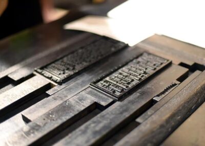 Mackenzie House - Letterpress Printshop