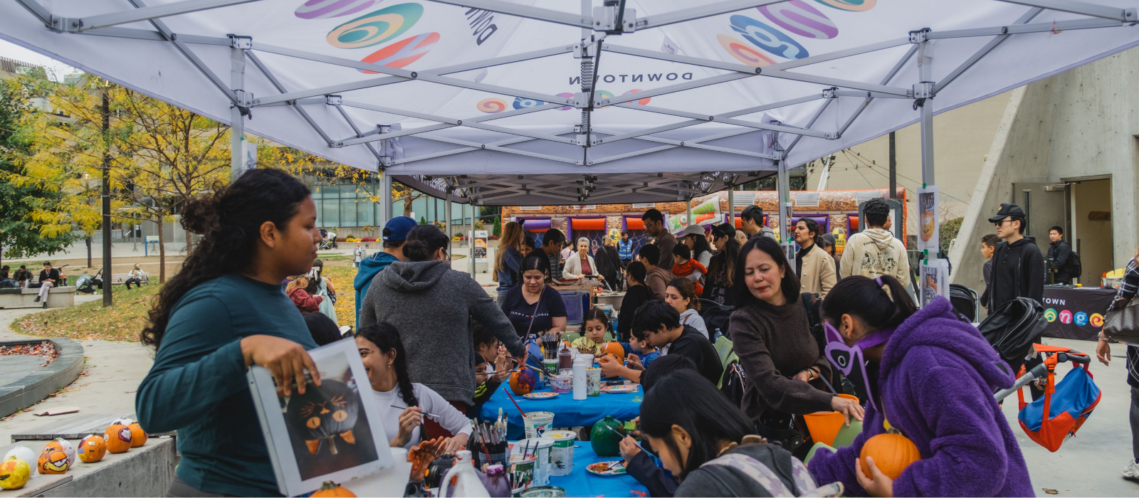 Celebrate Yonge Archive Photo - people playing games