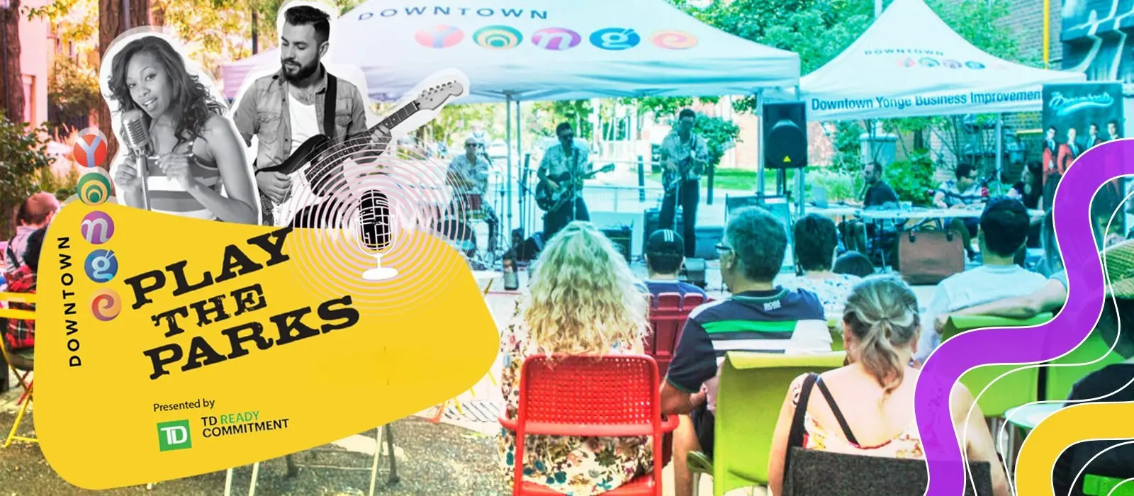 Celebrate Yonge Archive Photo - people playing games